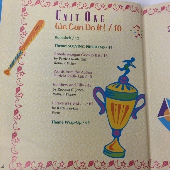 VINTAGE 1996 Book Treasury of Literature Sidewalks Sing Homeschooling Classroom - Picture 5 of 16